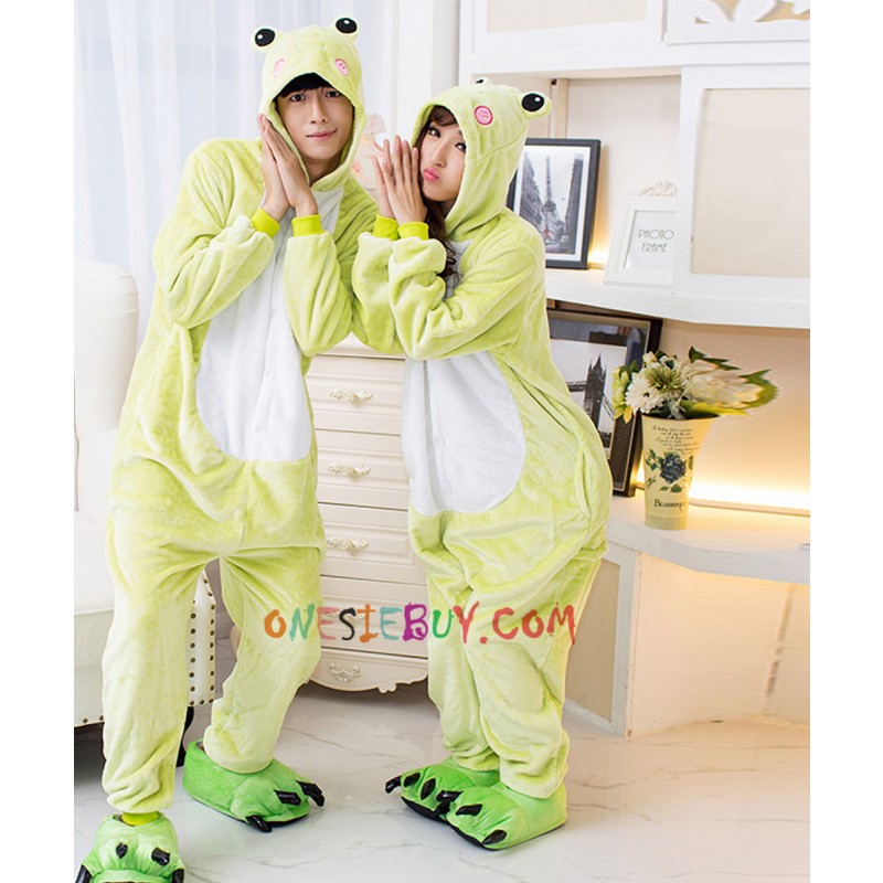 Frog Kigurumi Onesie Pajamas Animal Costumes For Women & Men