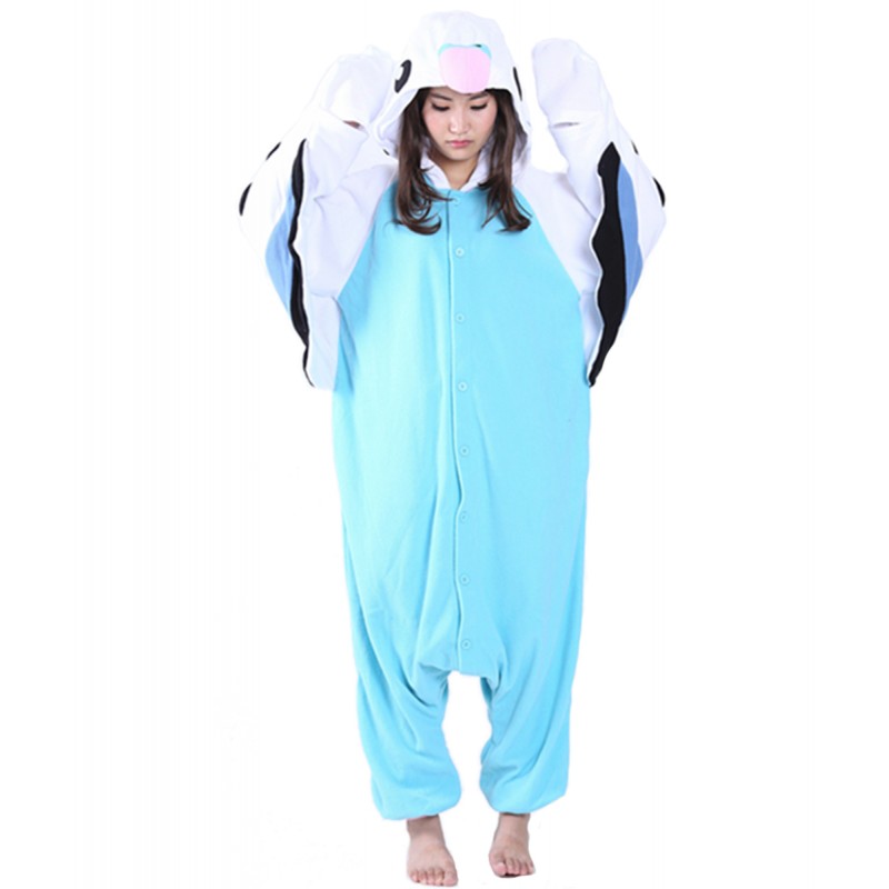 Adult Parrot Onesies Pajamas Cosplay Animal Homewear Sleepwear Jumpsuit Costume for Women Men 