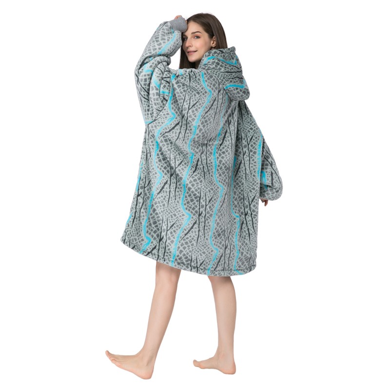 Wearable Blanket Hoodie Oversized Sherpa Blanket Sweatshirt Kleding Gender-neutrale kleding volwassenen Hoodies & Sweatshirts Hoodies Wearable Hoodie Blanket Unisex Blanket Hoodie Arizona Blanket Hoodie 