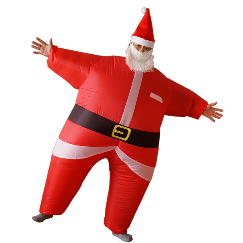 Bodysocks® Inflatable Santa Claus Costume Adult 