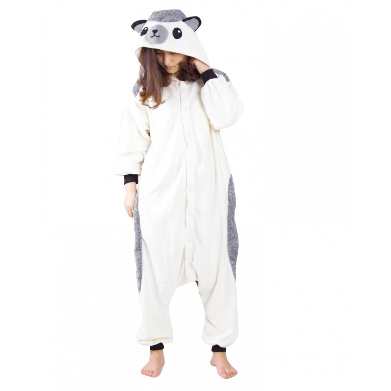 vavalad Adult Christmas Hedgehog Onesie One Piece Pajamas Cosplay Halloween Animal Sleepwear Jumpsuit Costume Women Men 