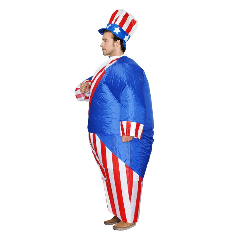 Inflatable Sam Costume Halloween Blow Up Funny Costumes For Adult ...