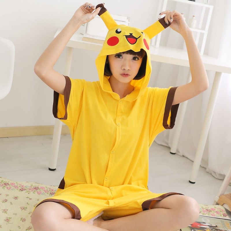 UK Kids Adult Pikachu Pokemon Unicorn Cosplay Costume Kigurumi Pyjamas Nightwear 