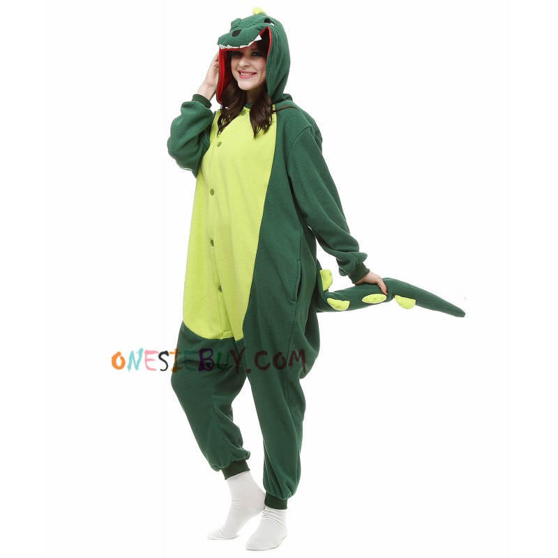 Dinosaur Unisex Adult Pajamas Kigurumi Cosplay Costume Animal Onesie0 Sleepwear 