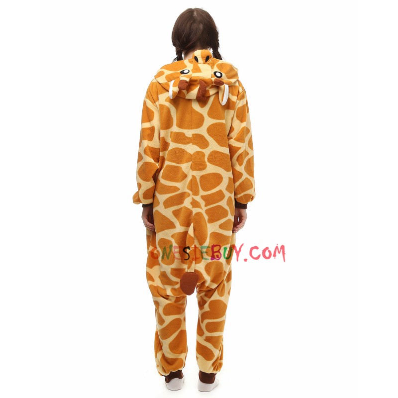 Christmas Giraffe Women Men Adult Pajama Kigurumi Animal Cosplay Costume Onesie0 
