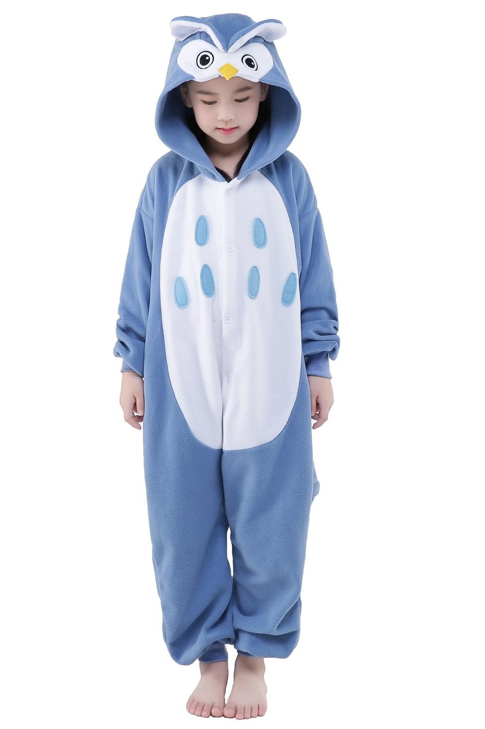 Unisexe Enfants Kigurumi Animal Cosplay Costume Pyjamas 17 Sleepwear Outfit