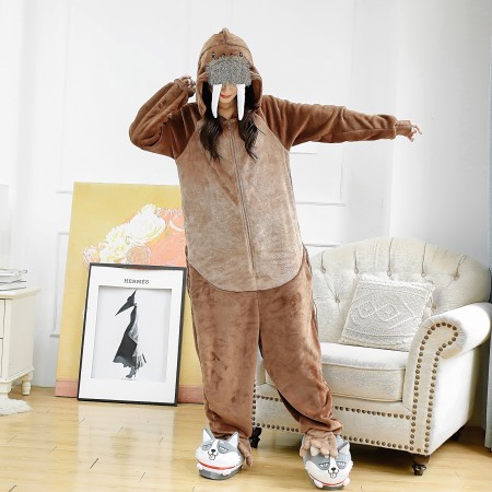 Walrus Onesie Costumes For Adult & Teens Animal Outfit