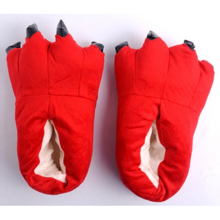 Red Animal Onesies Kigurumi slippers shoes