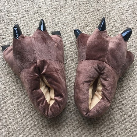 Brown Animal Onesies Kigurumi slippers shoes
