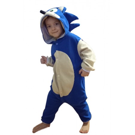 Sonic the Hedgehog Onesie for Kids Boys Girls Halloween Costume Suit