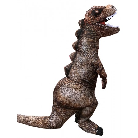 Adult Inflatable Trex Costume Halloween Funny Blow Up Dinosaur Costumes Outfit 