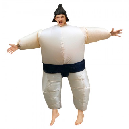 Inflatable Sumo Costume Halloween Blow Up Fancy Dress Costumes