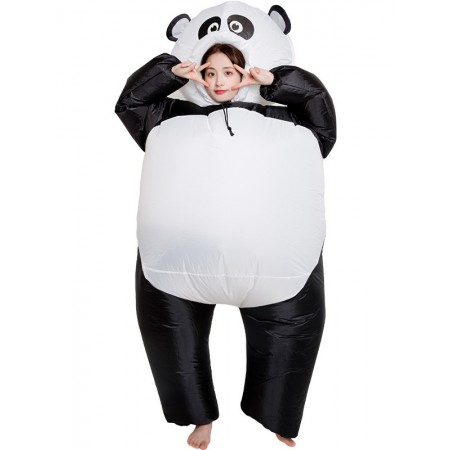 Inflatable Panda Costume Halloween Blow Up Funny Costumes For Adult