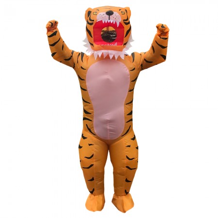 Inflatable Tiger Costumes Halloween Blow Up Funny Outfit