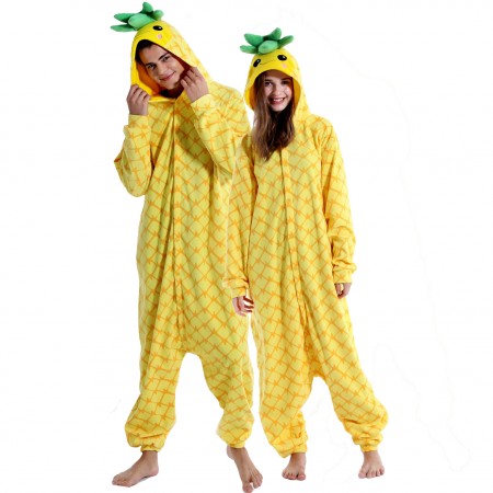 Pineapple Onesie For Adult Halloween Costumes Women & Men