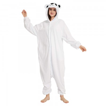 Polar Bear Onesie Pajamas For Adult & Teens Animal Costumes
