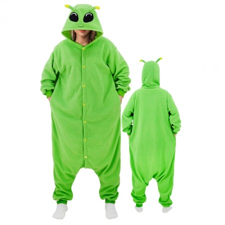  Alien Onesie Costume for Adult & Teens Halloween Party Wear